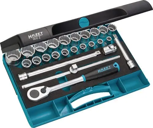Steckschlüsselsatz 900Z 25-tlg.1/2 Zoll SW 10-32mm Z.90 6KT HAZET