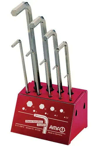 Winkelschraubendrehersatz Imbus 911L -WM9 9-tlg. Werkstattständer SW 2,5-14mm
