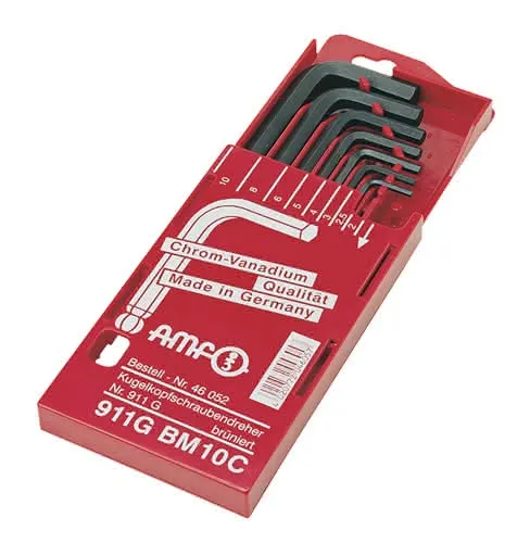 Winkelschraubendrehersatz Imbus 911G -BM10 8-tlg. Schiebekassette SW 2-10mm