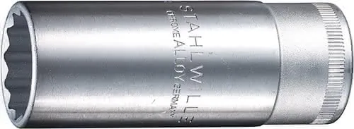 Steckschlüsseleinsatz 51 f.Zündkerzen 1/2 Zoll SW 16mm 16mm