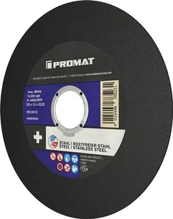 Premium-Trennscheibe 2in1 D125x1mm ger.INOX/Stahl Bohr.22,23mm PROMAT – Bild 3