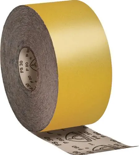 Schleifpapierrolle PS 30 D 115mm K.60 f.Lack/Farbe/Spachtel Korund KLINGSPOR