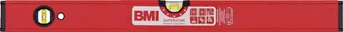 Wasserwaage SUPERSTAR 100cm Alu.rot ± 0,5 mm/m m.Magnet BMI