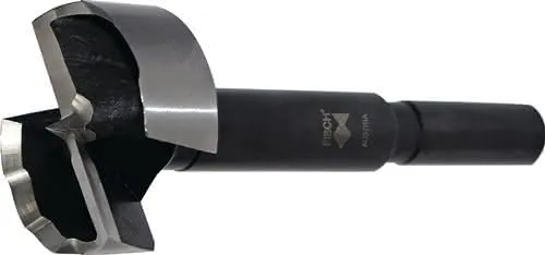 Forstnerbohrer BLACK SHARK PRO D.25mm Gesamt-L.90mm Schaft-D.8mm FISCH-TOOLS