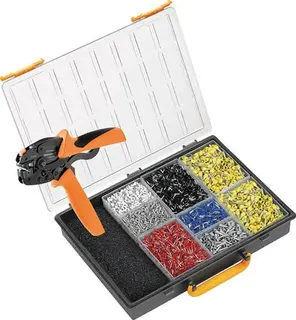 Aderendhülsensortiment 4501-tlg.0,50-6,0mm² Raaco-Box