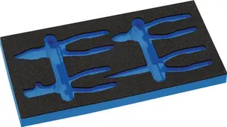 Werkzeugmodul Leereinlage 1/3-Modul 4000 871 231,4-tlg.PROMAT