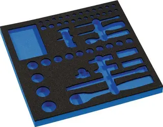 Werkzeugmodul Leereinlage 2/3-Modul 4000 871 249,55-tlg.PROMAT