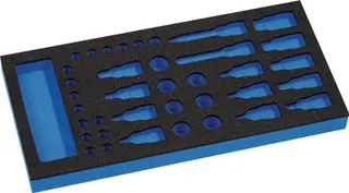 Werkzeugmodul Leereinlage 1/3-Modul 4000 871 250,46-tlg.PROMAT