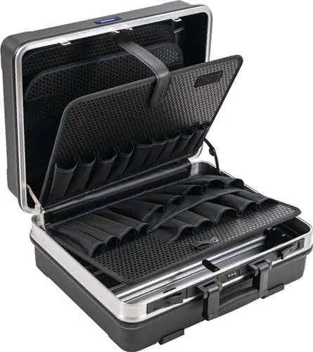 Schalenkoffer B500xT225xH430mm 34,3l ABS-Ku.Alu-Rahmen PROMAT