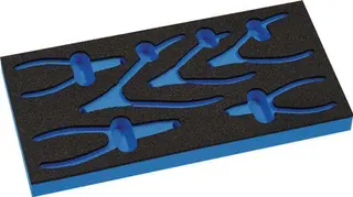 Werkzeugmodul Leereinlage 1/3-Modul 4000 871 241,6-tlg.PROMAT