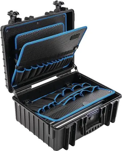 Werkzeugkoffer B510xT215xH420mm Einst.fächer 29,3l PP PROMAT