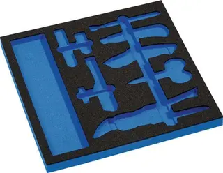 Werkzeugmodul Leereinlage 2/3-Modul 4000 871 251,12-tlg.PROMAT