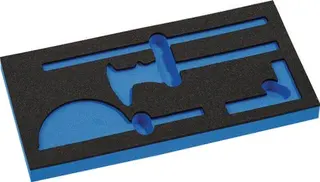 Werkzeugmodul Leereinlage 1/3-Modul 4000 871 253,4-tlg.PROMAT