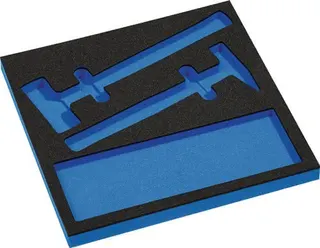 Werkzeugmodul Leereinlage 2/3-Modul 4000 871 244,2-tlg.PROMAT