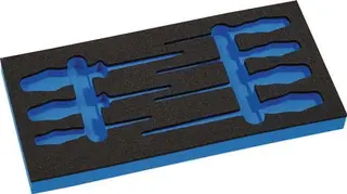 Werkzeugmodul Leereinlage 1/3-Modul 4000 871 290,7-tlg.WERA – Bild 4