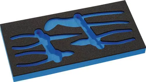 Werkzeugmodul Leereinlage 1/3-Modul 4000 871 292,4-tlg.KNIPEX