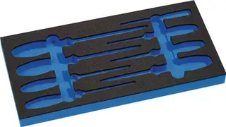 Werkzeugmodul Leereinlage 1/3-Modul 4000 871 240,8-tlg.PROMAT – Bild 3