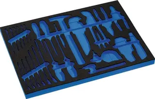 Werkzeugmodul Leereinlage 3/3-Modul 4000 871 255,44-tlg.PROMAT