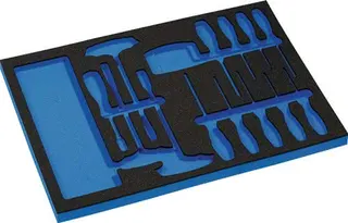 Werkzeugmodul Leereinlage 3/3-Modul 4000 871 256,37-tlg.PROMAT