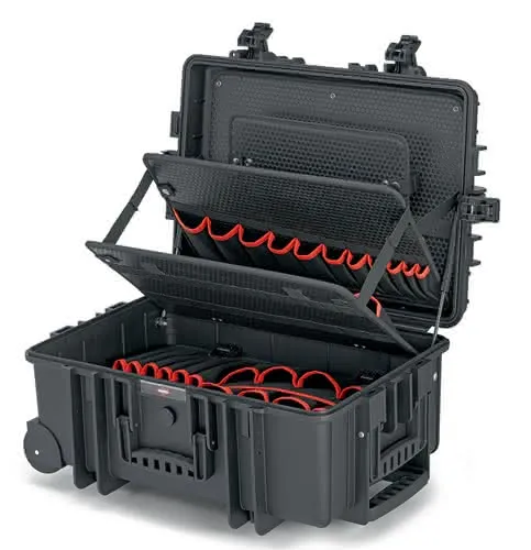 Werkzeugkoffer Robust 45 leer Leerkoffer staub-,wasserdicht,rollb.KNIPEX