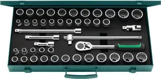 Steckschlüsselsatz 50Ma/39/6 N 45-tlg.1/2 Zoll SW 10-13mm 3/8-1 1/4