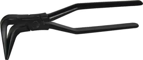 Falzzange L.255mm aufgelegt 90Grad geb.pulv.ERDI