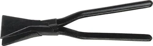 Falzzange L.320mm aufgelegt ger.pulv.ERDI