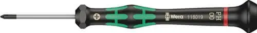 Elektronik-Feinmechanik-Schraubendreher 2050 PH 00 Klingen-L.40mm WERA