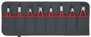 Sicherungsringzangensatz Version1 8-tlg.in Rolltasche 10-60mm KNIPEX