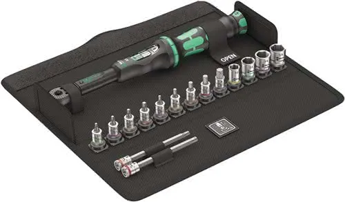 Drehmomentschlüsselset Bicycle Set Torque 1 16-tlg.2,5-25 Nm 1/4 Zoll WERA
