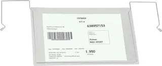 Dokumententasche B280xH180mm DIN A5 quer m.flex.Drahtbügel EICHNER