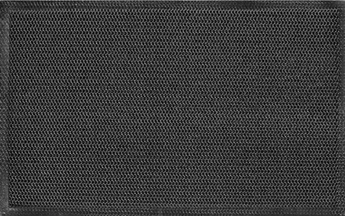Fußmatte 3D-Effekt anthrazit PES L400xB600xS10mm