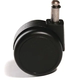 Rl.f.weiche BD D.55mm f.Bürodrehstuhl Stift-L.25mm Stift-D.10mm 5