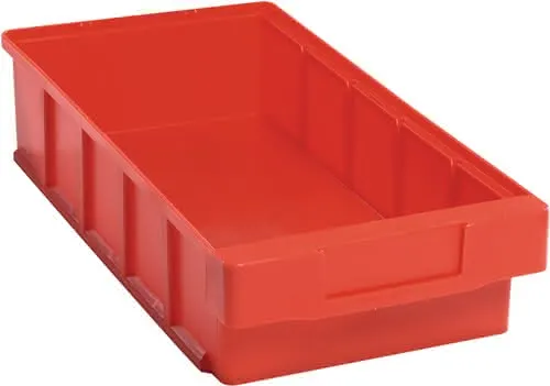 Regalkasten VKB L400xB186xH83mm rot PP LA-KA-PE