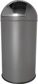 Abfallsammler Ø314xH650mm 30l mittelgrau HELIT
