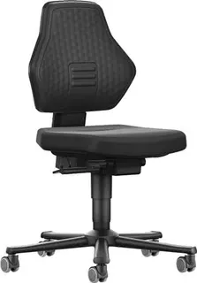 Arbeitsdrehstuhl Air Flow Rl.Supertec-Gewebe schwarz 450-600mm