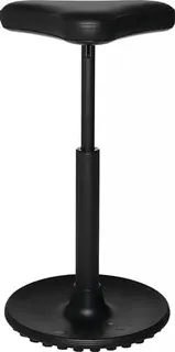 Stehhilfe Kunstleder Sitz-H.570-770mm STA schwarz TOPSTAR