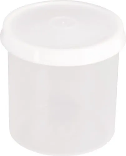 Dose 1000 ml m.Schraubdeckel rd.natur H126xD125mm HÜNERSDORFF