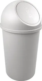 Abfallbehälter H615xØ312mm 25l lichtgrau HELIT