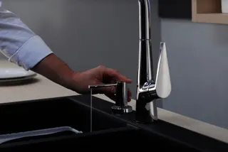 Hansgrohe Spültischmischer 300 Talis Select M51 Ausziehauslauf 1jet sBox chrom – Bild 5