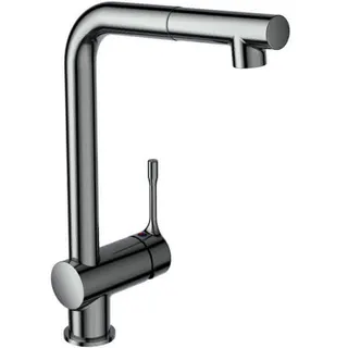 IS Küchenarm. Ceralook, ND,m.herausz.HB, m.hohem Auslauf, Ausld.207mm, Chrom