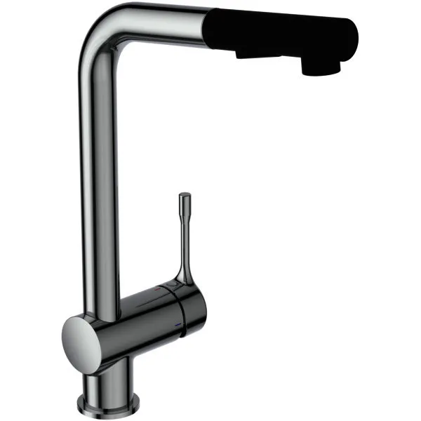 Ideal Standard Küchenarm. Ceralook, m.herausz.HB, m.hohem Auslauf, Ausld.225mm, Chrom