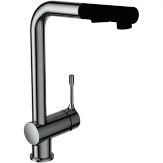 IS Küchenarm. Ceralook, m.herausz.HB, m.hohem Auslauf, Ausld.225mm, Chrom