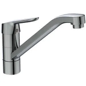Ideal Standard Küchenarmatur Ceraflex, m.Rohrausl., Ausld.228mm, Vorfenstermontage, Chrom – Bild 3