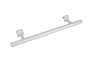 Kermi Handtuchhalter Flachheizkörper Länge 600 mm, Edelstahl – Bild 3