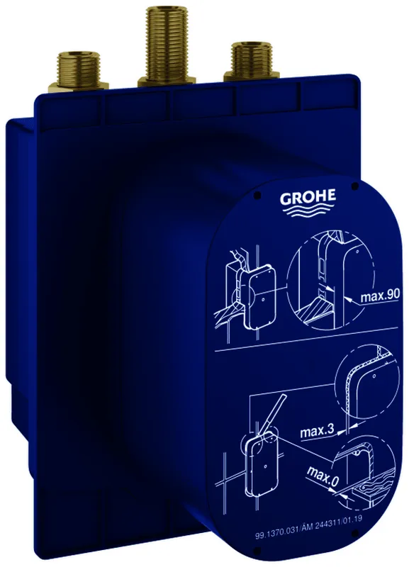 GROHE UP-Einbaukasten Eurosmart CT 36322_1 Mischung für Selbstschluss-FMS
