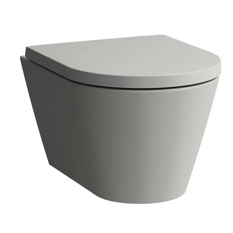 T-WC wandh. K-LAUFEN 490x370 spülrandlos Ausf. kurz weiß matt