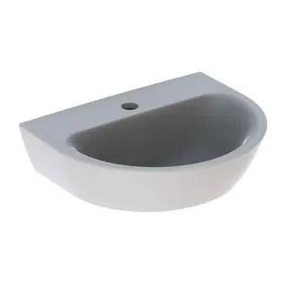 Geberit Renova Handwaschbecken, 45x36cm mit Hahnloch, ohne Überlauf, weiß, KeraTect – Bild 2