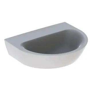 Geberit Renova Waschtisch, 55x45cm ohne Hahnloch, ohne Überlauf, weiß, KeraTect – Bild 2