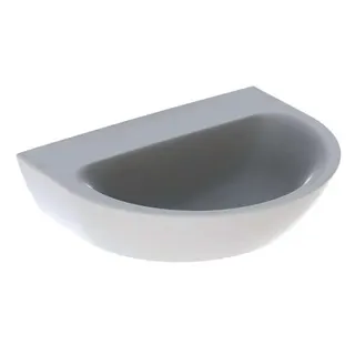 Geberit Renova Waschtisch, 60x48cm ohne Hahnloch, ohne Überlauf, weiß – Bild 2